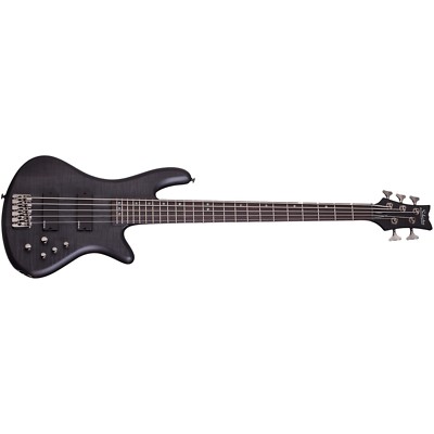 Schecter Stiletto Studio-5 See-Thru Black Satin 5-String Bass