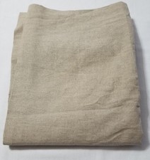 New Open Package Threshold Natural Khaki One Window Panel Curtain 56"WX93"L