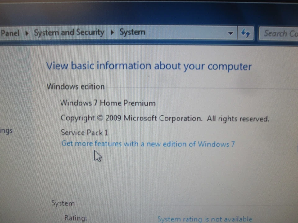 Compaq Presario CQ5320F Computer 4GB RAM AMD Athlon II 2.80GHz 500GB HDD Win 7 - Image 3 of 4