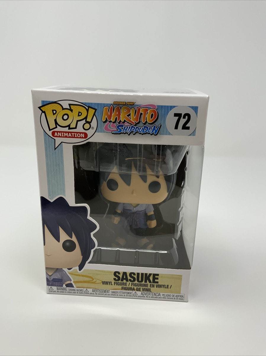 Funko POP! Animation: Naruto SASUKE Figure #72 w/ Protector | eBay