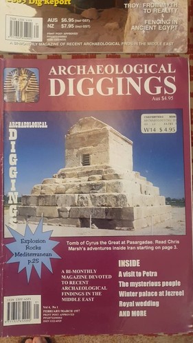 Archaeological Diggings Magazines /Archaeology Magazines Ancient History Lot x10 - Picture 9 of 11