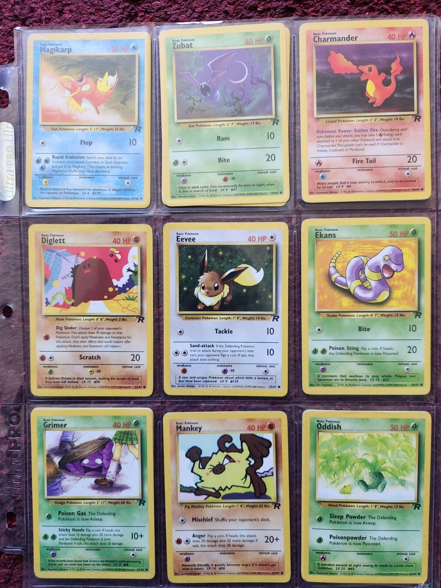 Pokmon: Team Rocket Set cards-- YOU CHOOSE THEM! | eBay Pokmon: Team Rocket Set cards-- YOU CHOOSE THEM! | eBay