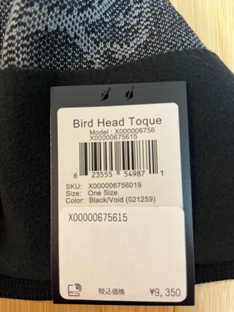 Berretto in maglia ARC'TERYX Bird Head Toque colore nero articoli moda outdoor unisex