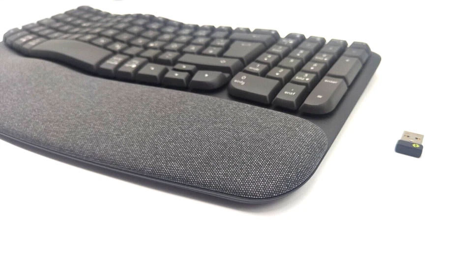 Logitech Wave Keys Ergonomische Tastatur + Bolt - Graphite QWERTZ DE - Bild 4 von 4