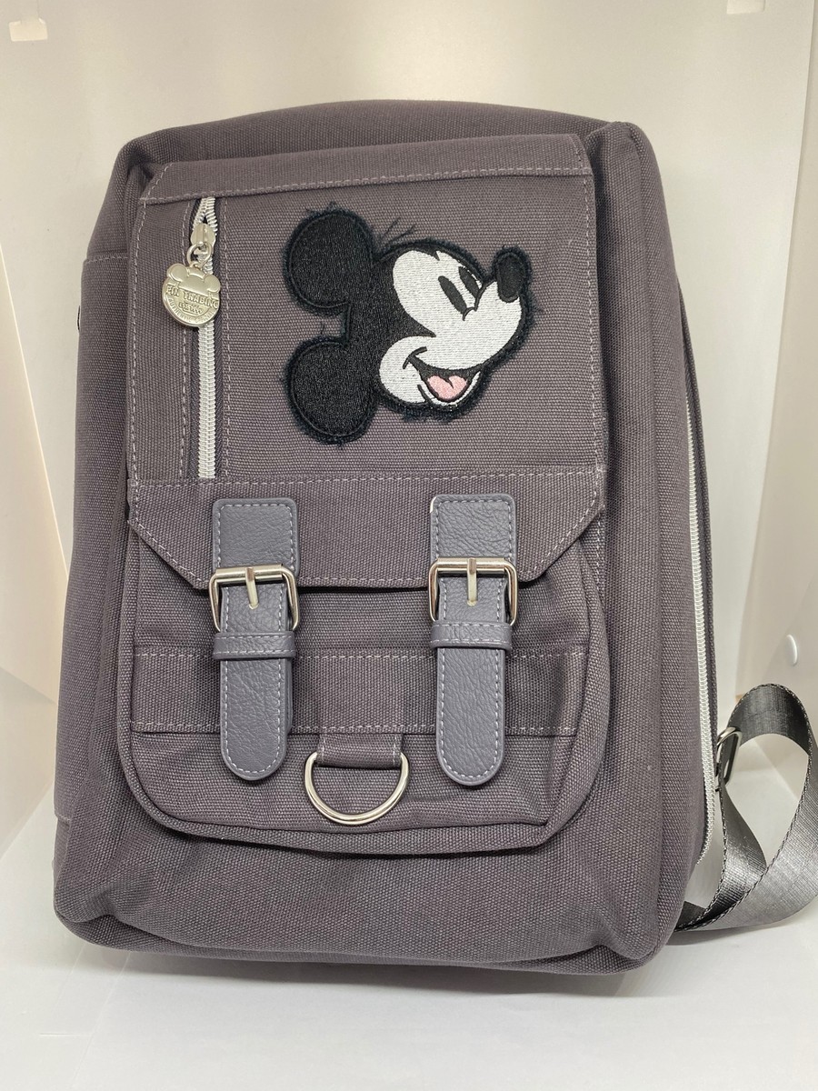 Disney Parks Mickey Mouse Trading Pin Backpack NEW Disney Pin Trading 25th Anniversary Bag Now Available at  main image 2