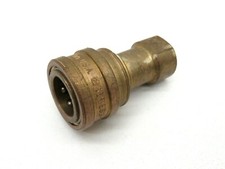 Hansen 3-HK Brass Coupling Half 1/4" FNPT, 3/4" Body
