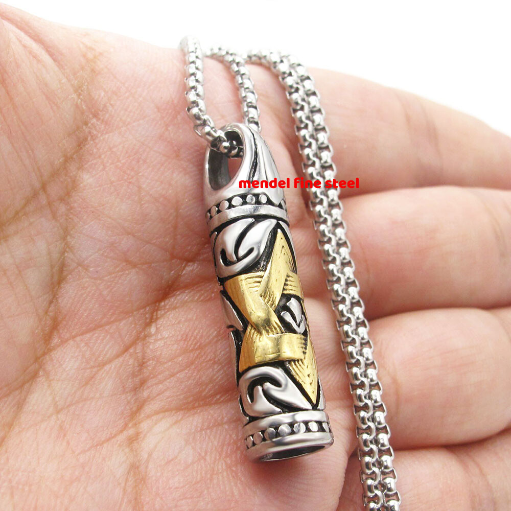 Mens Stainless Steel 6 Point Star Hexagram Star Of David Pendant - Foto 4