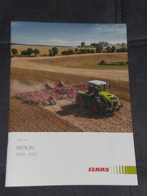 CLAAS XERION 5000, 4200 Traktoren Prospekt von 01/2023 ( CLAAS 12 )