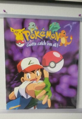 Pokemon Original 1999 Poster 16X20 Nintendo Gotta Catch em all