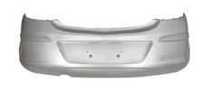 Opel Corsa D 06-14 5-Tür Heckstoßstange lackiert Z157 Starsilber 2AU LAGERWARE
