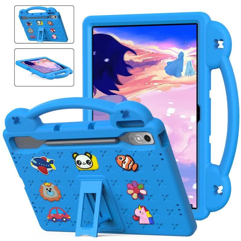 Kids Case Lenovo Tab P12 P11 P11 Plus Shockproof Heavy Duty Tablet Stand Cover - Image 2 of 4