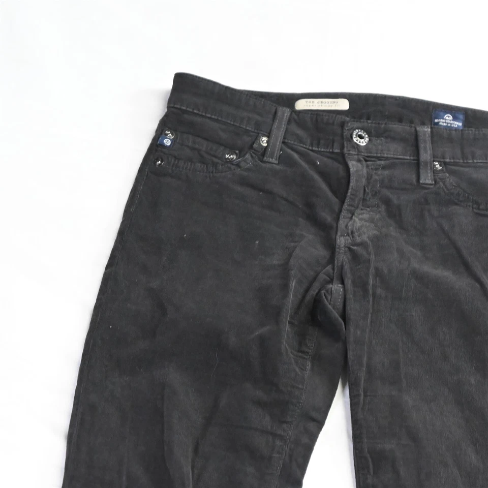 Pantalones para mujer AG Adriano Goldschmied 28 legging súper ajustados gris pana Foto 2 de 4