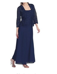 r & m richards navy blue dress
