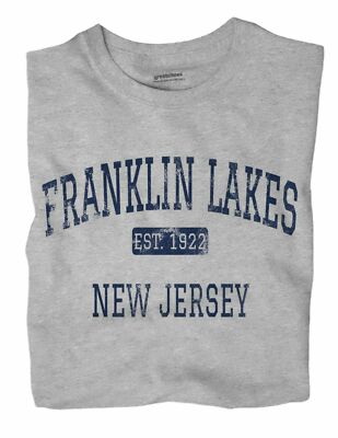 Franklin Lakes New Jersey NJ T-Shirt EST