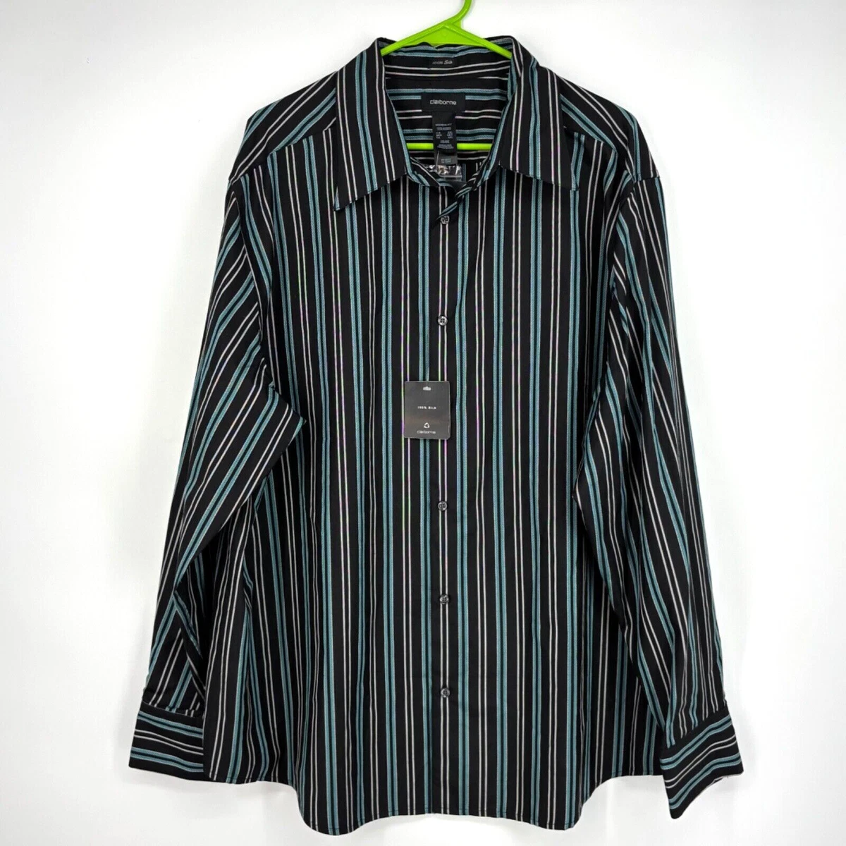 Claiborne Slim Casual Button-Down Shirts for Men for sale | eBay