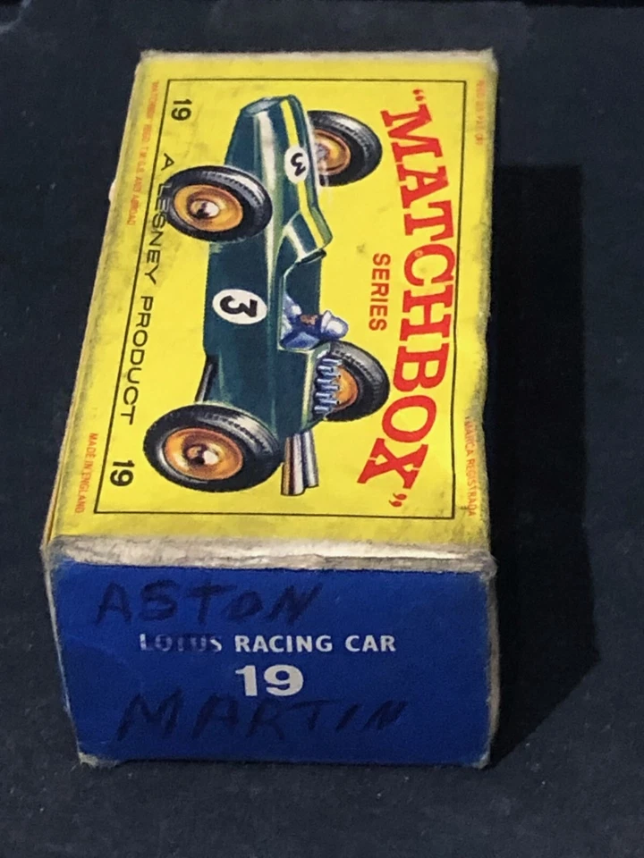 boite vide - Matchbox series Lotus racing car 19 - Photo 4/4