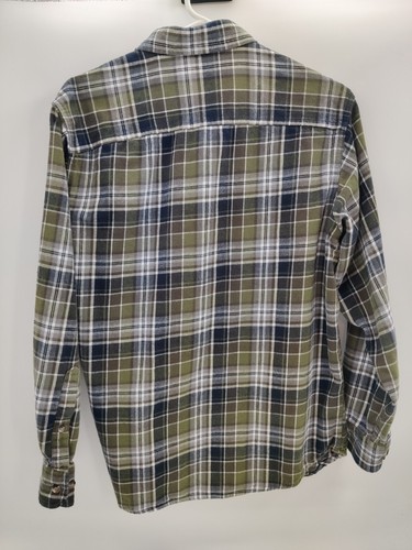 Red Head Brand Co Flannel  Plaid  Shirt  Long Sleeve Green Blue White (Medium) - Picture 1 of 11