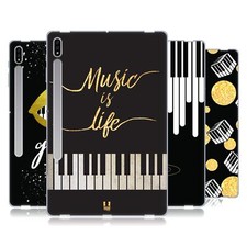 HEAD CASE DESIGNS PIANO MUSIC ART SOFT GEL CASE FOR SAMSUNG TABLETS 1