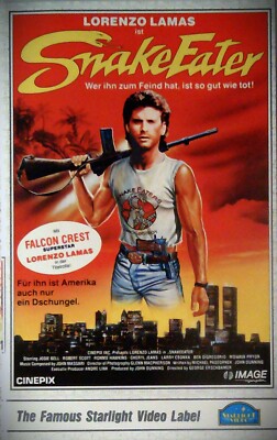 Snake  Eater  1   *  FSK  ab 18 Jahren  *  ERSTAUFLAGE  * KULT  * Lorenzo  Lamas