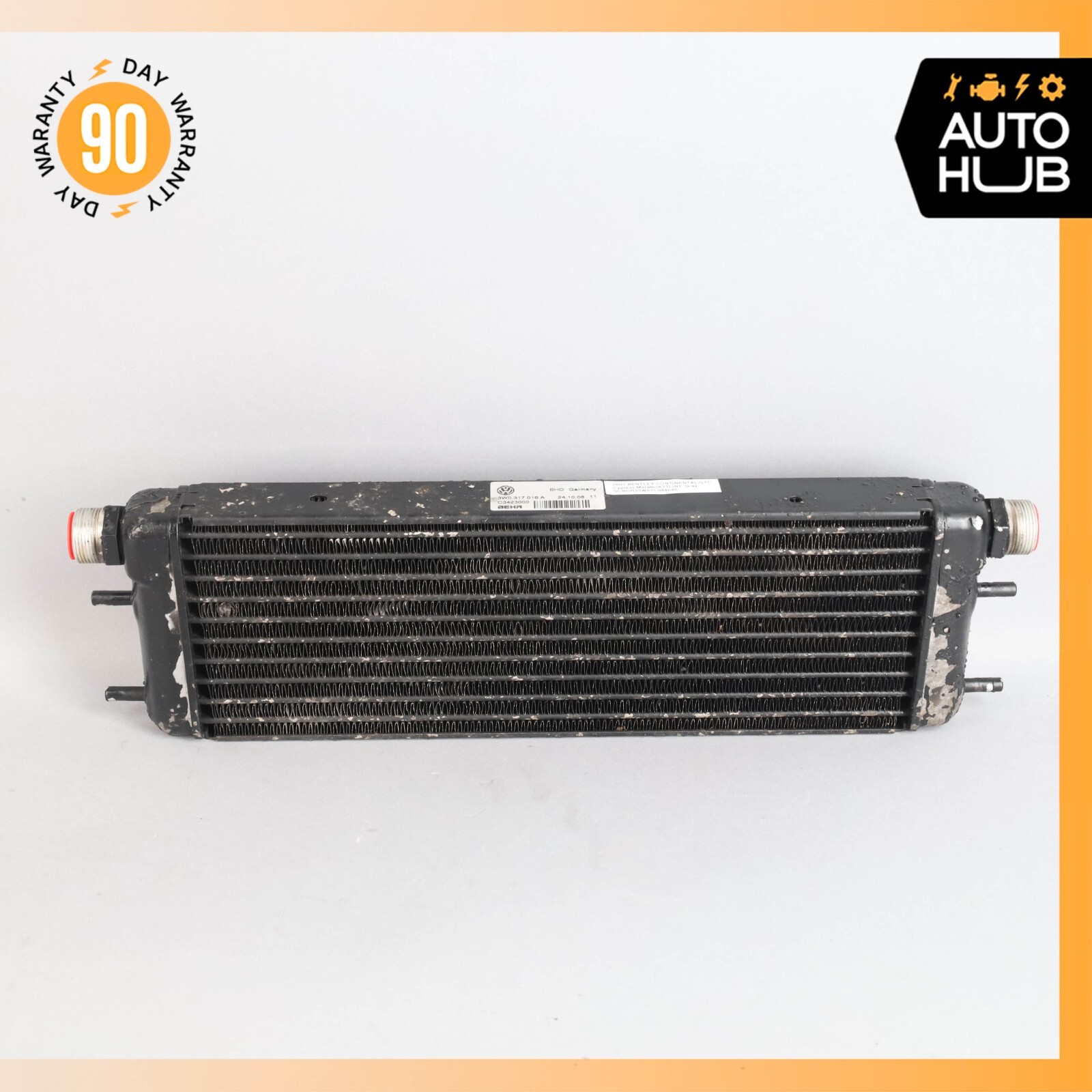 03-13 Bentley Continental GTC Speed Transmission Oil Cooler Radiator OEM