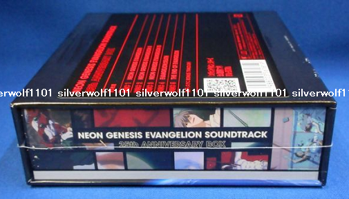 New NEON GENESIS EVANGELION SOUNDTRACK 25th ANNIVERSARY BOX