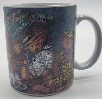 Mug Lang & Wise 1998 All Decked Out AK#5 Anna Krajewski Teddies & Friends Bears