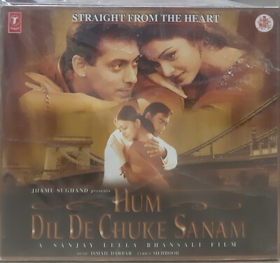Hum Dil De Chuke Sanam Bollywood Hindi Music OST CD K.K Udit Alka Kumar Sanu Etc