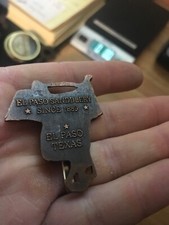 Saddle Watch FOB Wild West Rodeo Cowgirl El Paso Texas Home Office Work Decor US