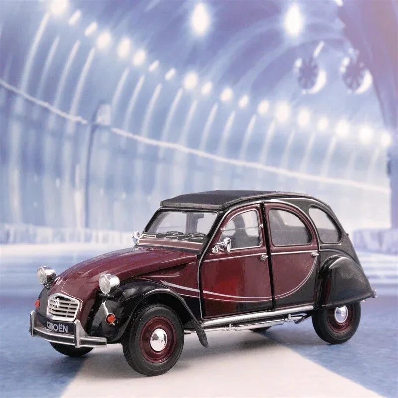 Citroen 2CV 6 Charleston Aleación Modelo Coche Juguete Coches Vintage Serie Modelos Niño Regalo Foto 3 de 4