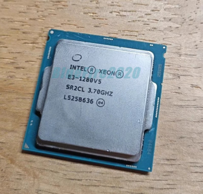 Intel Xeon E3-1280 V5 LGA-1151 CPU Processor SR2CL Quad-Core 3.70GHz 8MB 80W