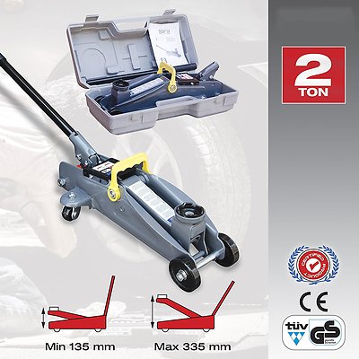 Sumex Car Van Lifting 2 Tonne Heavy Duty Hydraulic Floor Trolley
