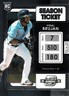 Vidal Brujan 2022 Panini Chronicles #8 Contenders Optic Tampa Bay Rays