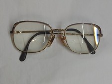 Vintage, 1980s Tiffany  Co., Bourgeois Juliette Eyeglasses Gold Pink Brown