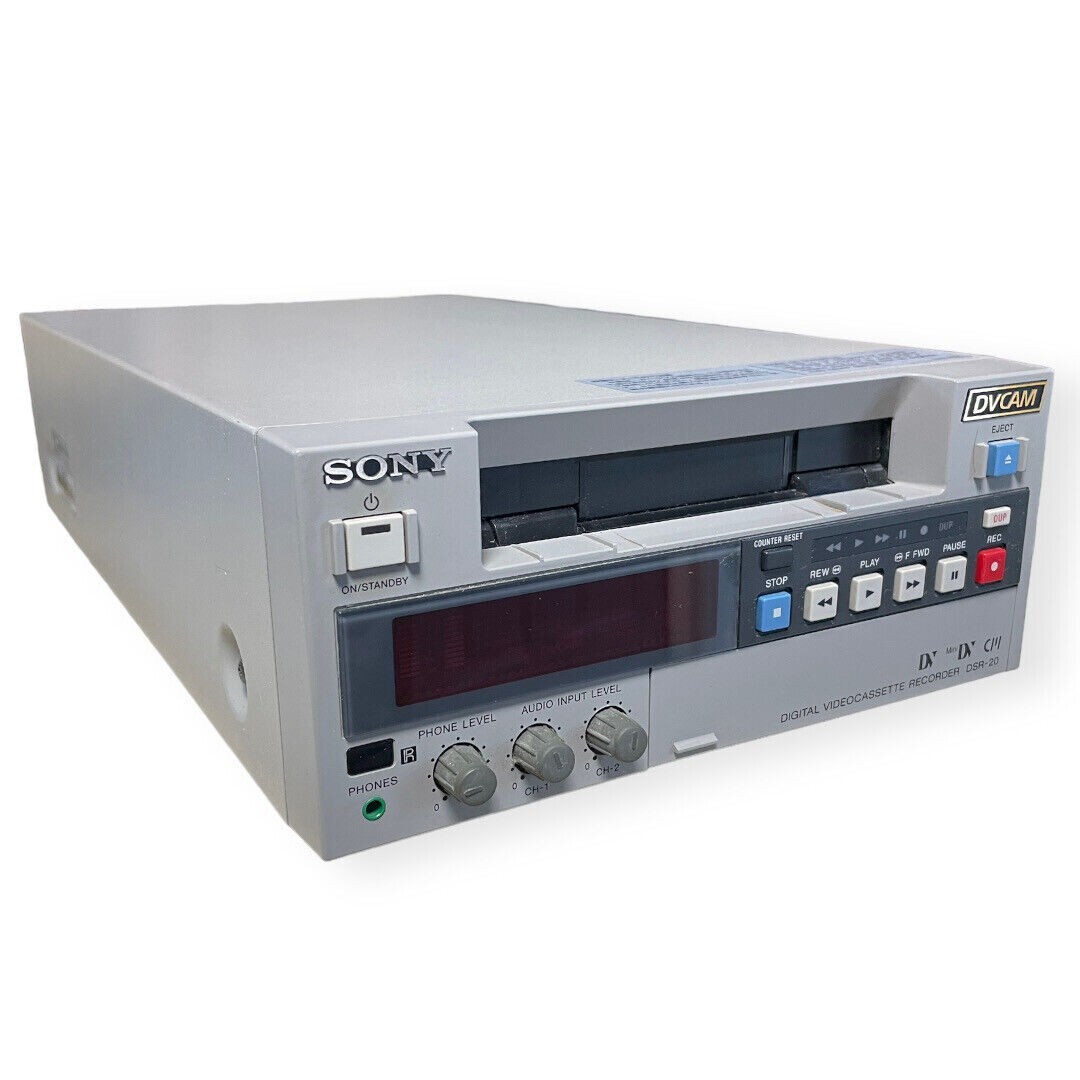Sony DSR-20 DVCAM MiniDV Mini DV Tapes Player Recorder PRO