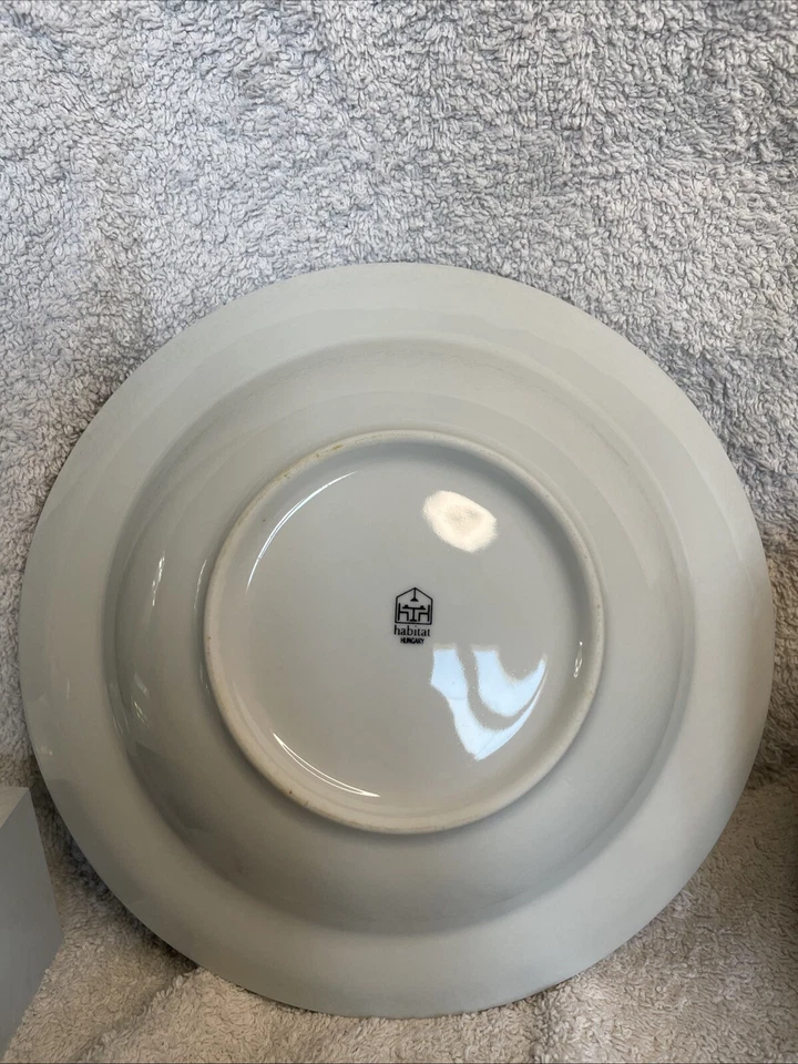 Lot De 6 Assiettes A Soupe Habitat Hungary - 1273 - Photo 3/3
