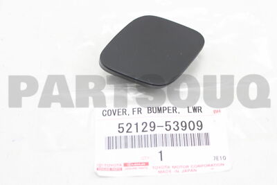5212953909 Genuine Toyota COVER, FRONT BUMPER, LOWER 52129-53909