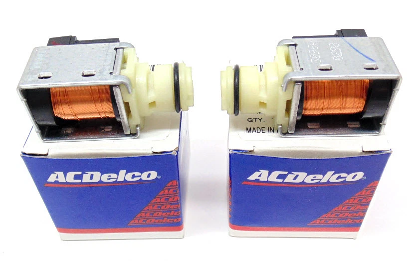 4L60E 4L65E Transmission 1-2 2-3 A & B Shift Solenoid 93-up OEM 24230298 (2 Pcs) - Image 3 of 3