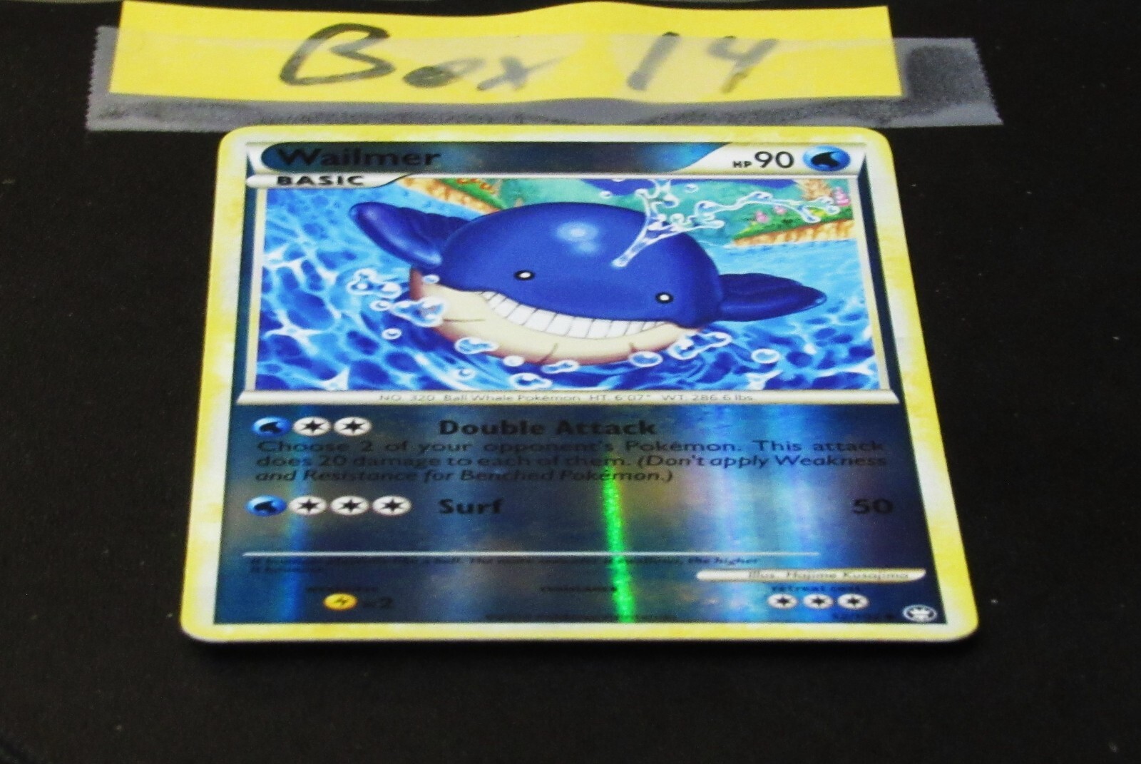 WAILMER - 52/102 - Triumphant - Reverse Holo - 2010 - Uncommon - Pokemon
