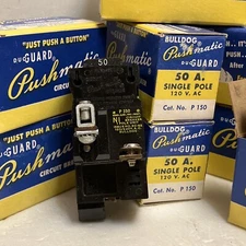 Bulldog PUSHMATIC ITE SIEMENS 50A 120/240V 1P 10K Cat. No. P150 (31150)