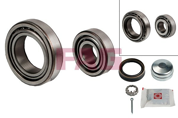 FAG Radlagersatz Hinten FüR Audi A4 Avant Cabriolet Seat Inca VW Caddy II-image