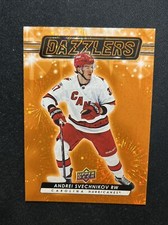 23-24 UD Series 2 Hockey Orange Dazzlers DZ-93 Andrei Svechnikov