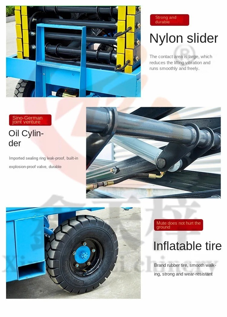 18 FEET MAX LIFT ELECTRIC SCISSOR LIFT MAN LIFT eBay