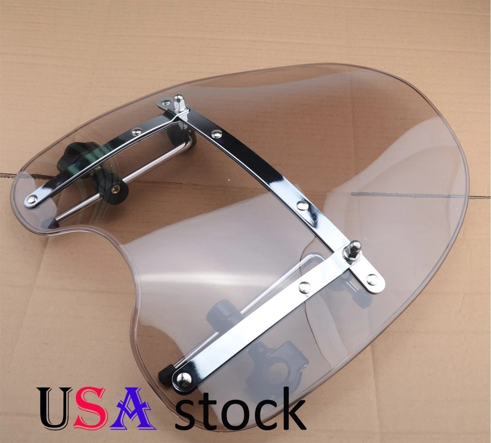 Parabrisas de humo para Yamaha V-Star XVS1100 XVS650 XVS1300 XVS950 Foto 3 de 4