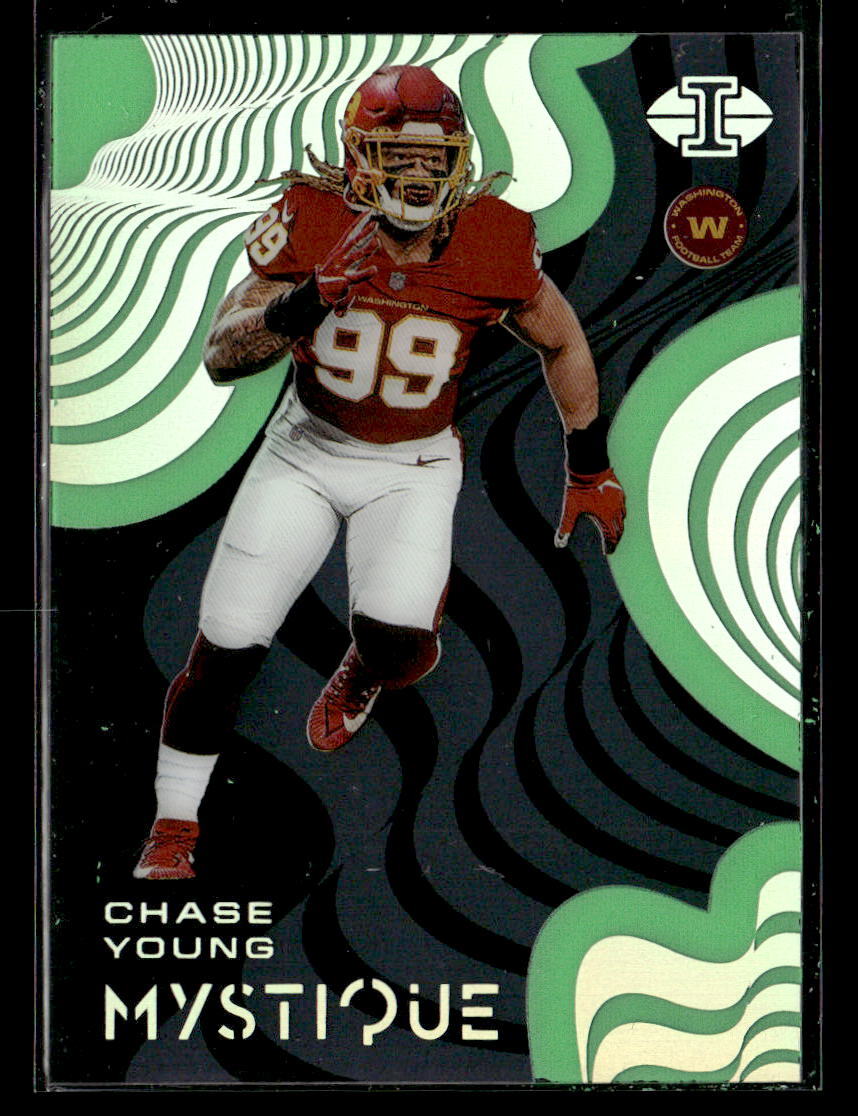Chase Young 2020 Panini Illusions #MY15 Mystique Emerald