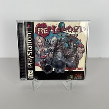 Re-Loaded: Hardcore Sequel Sony PlayStation 1 PS1 Black Label Complete CIB