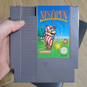 Nintendo NES - Golf & NES Open Tournament Golf - PAL - Sleeves Included