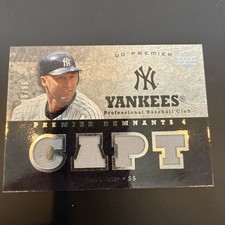 2007 Upper Deck Derek Jeter Premier Remnants Game-Used /96 #PR4-DJ HOF