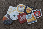 7 NICE BEER COASTERS   GERMAN   LOK SCHUPPEN  BITBURGER  TUCHER WEIZEN  +++ — photo 1