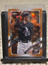 2021 Topps Chrome Update Series Sapphire Edition - C.J. Cron #US195 Orange /25