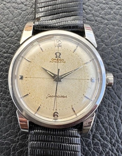 Omega Seamaster 2921 Stainless Steel  Vintage Watch Cal.500 - Crosshair Dial